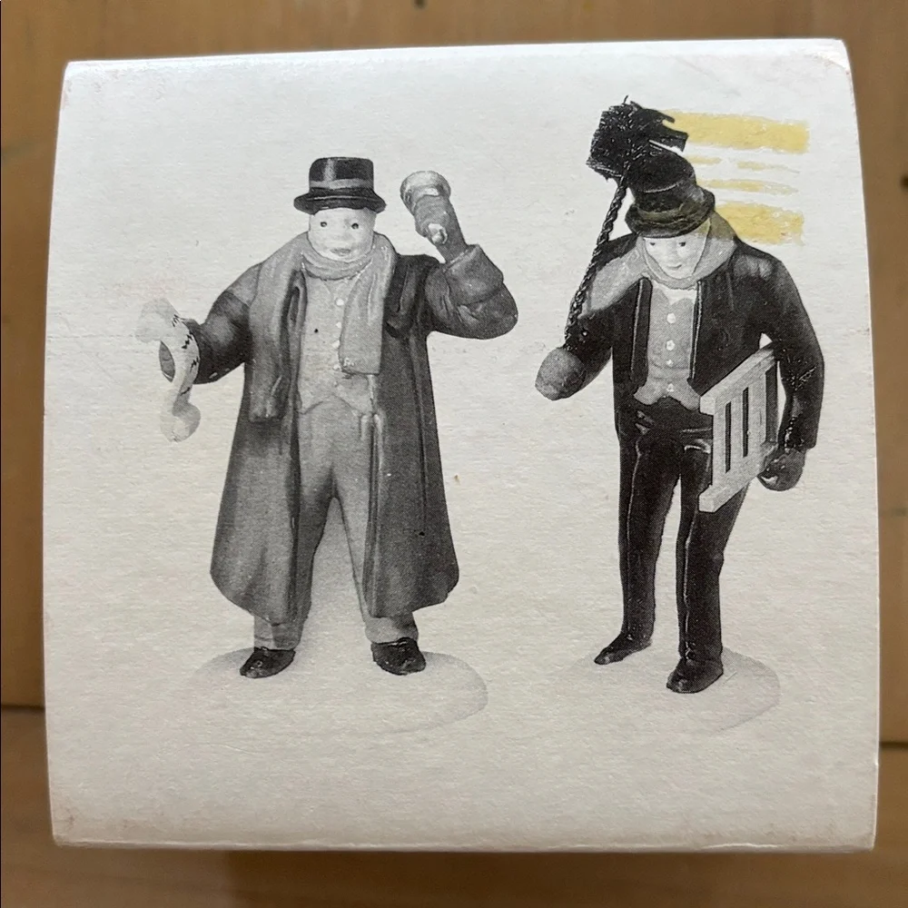 Department 56 Town Crier & Chimney Sweep